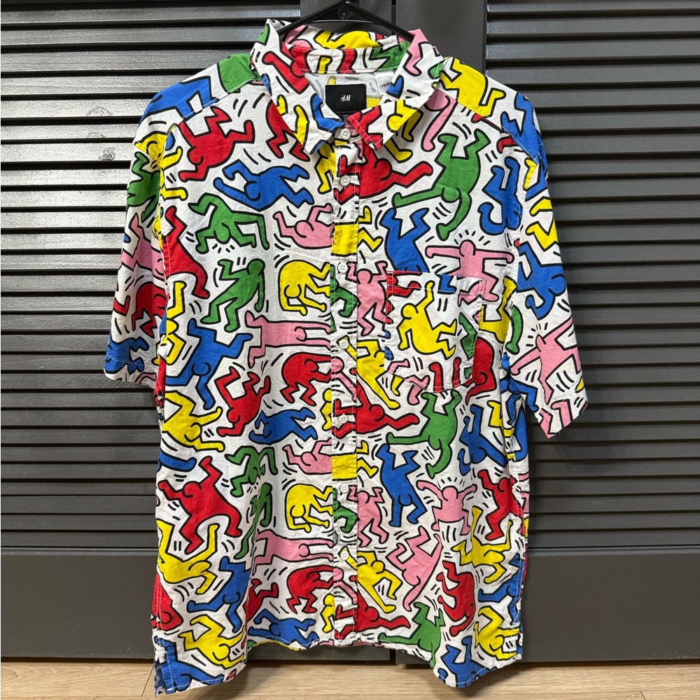 Keith Haring Collar Button Down